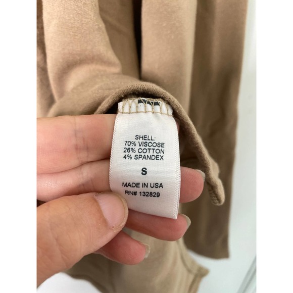 Lovers and Friends Hailey Henley Sweatshirt Brown - Picture 6 of 7